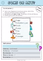 Vorschau - Arbeitsblätter - Some or any? - Seite 2