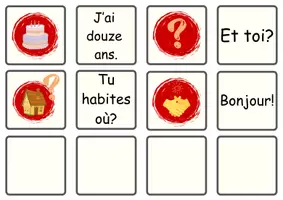 Vorschau - Arbeitsblätter - Salut, ça va? - Übungsmaterial: Finde die Paare... - Seite 3