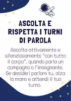 anteprima - Poster - Regole della classe (tema spazio) - Pagina 2