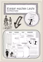 Vorschau - Arbeitsblätter - Kleider machen Leute: Arbeitsblätter & Rätsel - Deckblatt