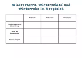 Vorschau - Arbeitsblätter - Tierische Anpassungen- Materialpaket Biologie, 6. Klasse - Seite 3