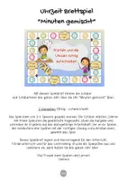 Vorschau - Spiele - Materialpaket Brettspiele "Uhrzeit" | Uhr | Uhrzeit 1 Klasse | Uhrzeit 2 Klasse | Uhr Spiel - Seite 2