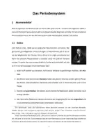Vorschau - Unterrichtsreihen - Chemie - Periodensystem : Kapitel mit Lösungen und Test - Deckblatt