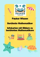 Vorschau - Merkblätter - Pauker Wissen - Berühmte Mathematiker aus der Geschichte - Deckblatt