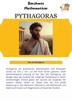 Vorschau - Merkblätter - Pauker Wissen - Berühmte Mathematiker aus der Geschichte - Seite 1