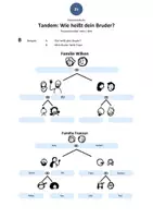 Vorschau - Arbeitsblätter - Possessivartikel mein/dein: Sprechen (DaZ/DaF) - geeignet für Erwachsene (A1) - Seite 1