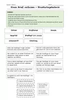 Vorschau - Arbeitsblätter - Materialpaket "Briefe schreiben" - Merkblatt, Checkliste und Aufgaben - Seite 3