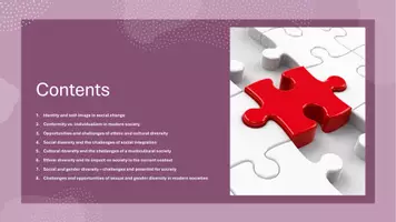 Vorschau - Präsentationen/Tafelbilder - Presentation: The individual and society in transition – An introduction to the diversity of modern societies - Seite 3