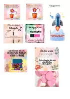 Vorschau - Mal- und Bastelvorlagen - Schuljahresgrüße und Geschenkideen für die Klasse - Seite 1