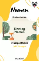 Vorschau - Stundenentwürfe - PPT & Stundenentwurf: Einstieg Nomen inkl. Lösungen Teil 1 - Deutsch Grammatik - Deckblatt