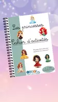 Aperçu - Jeux - CAHIER D'ACTIVITES MOYENNE SECTION - les princesses - Page de couverture