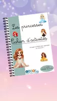 Aperçu - Jeux - CAHIER D'ACTIVITES GRANDE SECTION - Les princesses - Page de couverture