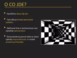 Náhled - umění - krok za krokem: Op-artový tunel - boční 2