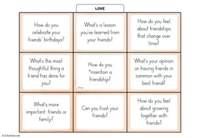 Vorschau - Aufgabenkarten - „Love“ – 27 Conversation Cards / Stop and Swap - Seite 2