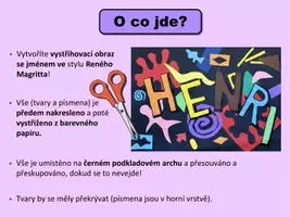 Náhled - umění - krok za krokem: Vytvořte obraz ve stylu Matisse - boční 2