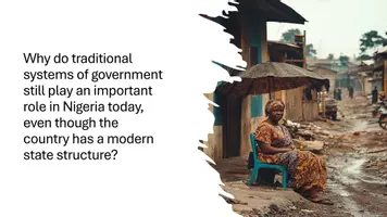 Vorschau - Präsentationen/Tafelbilder - Nigeria: Politics, Society & Culture - Presentation - Seite 1