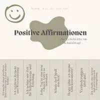 Vorschau - Bildkarten - Positive Affirmationen für den Klassenraum! - Seite 2