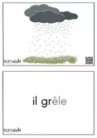 Vorschau - Bildkarten - Französisch: La météo - le temps. (Wort- und Bildkarten) - Seite 1