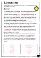 Vorschau - Arbeitsblätter - Arbeitsblatt Rechtschreibung "Sommer" (10 Fehler finden) #14 - Seite 2
