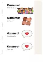 Vorschau - Merkblätter - Klassenrat - Moderationsfächer (in beige, grün und blau) - Seite 3