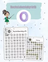 Vorschau - Arbeitsblätter - Buchstabenlabyrinth / Suchsel Buchstabe "O" inkl. Lösung - Deckblatt