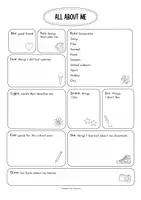 anteprima - Esercizi - Back to school ice breaker; Inizio della scuola / Conoscersi (Inglese) - Pagina 1