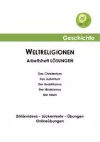 Vorschau - Unterrichtsreihen - Weltreligíonen (Arbeitsheft) - Seite 1