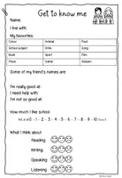 anteprima - Esercizi - Il primo giorno di scuola - First day of school - Pagina 1
