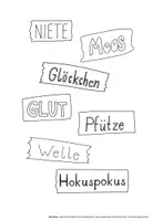 Vorschau - Arbeitsblätter - Bilderbuch "Die zauberhafte Wortverlosung" (Deutsch, Kunst) - Seite 3