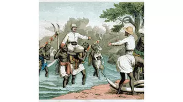 Vorschau - Präsentationen/Tafelbilder - Kolonialismus, Sklaverei, Expedition ins Unbekannte - Deckblatt