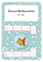 Vorschau - Stationenlernen - Domino Nachbarzahlen ZR 100 - Deckblatt