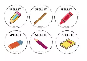 Vista previa - Juegos / Gamificación - What's in a school bag? (Board game & 30 cards) - página 2