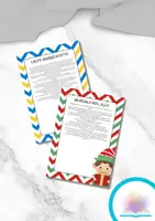 anteprima - Testo - Storie elfo di Babbo Natale - Pagina di copertina