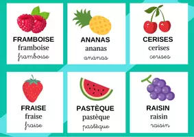 Aperçu - Jeux - Atelier d'écriture : Le vocabulaire sur les fruits (MS GS CP et Ulis) - Page 3