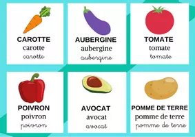Aperçu - Feuilles d'exercices - Atelier d'écriture : Le vocabulaire sur les légumes (MS GS CP et Ulis) - Page 2