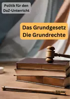 Vorschau - Arbeitsblätter - Das Grundgesetz (DaZ-Unterricht) - Deckblatt