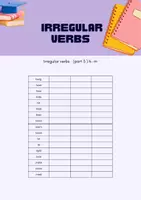 Προεπισκόπηση - Φύλλα εργασίας - Irregular verbs, Ανώμαλα ρήματα - Σελίδα 2