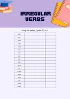 Προεπισκόπηση - Φύλλα εργασίας - Irregular verbs, Ανώμαλα ρήματα - Σελίδα 3