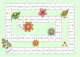 Vorschau - Spiele - Würfelspiel Mathe Addition Zahlenraum 20 - Seite 2
