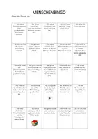 Vorschau - Spiele - Menschenbingo zum Einstieg in den Geschichtsunterricht - Deckblatt