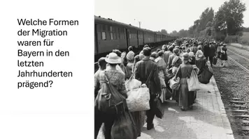 Vorschau - Präsentationen/Tafelbilder - Präsentation: Migration in Bayern - Geschichte der Neuzeit - Seite 1