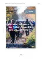 Vorschau - Arbeitsblätter - Lernheft zum Austeilen: Migration in Bayern von der Frühen Neuzeit bis zum 20. Jahrhundert - Seite 1