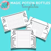 Vista previa - Juegos / Gamificación - Poción Mágica Plantillas para escribir - página 1