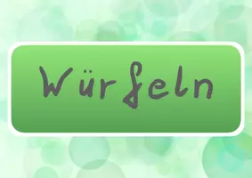 Vorschau - Aufgabenkarten - Differenzierung Würfeln - Deckblatt