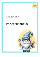 Vorschau - Arbeitsblätter - MATERIALPAKET DaF DaZ Krankheit krank sein - Seite 3