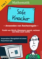 Vorschau - Spiele - Safe Knacker Rechenregeln - Deckblatt