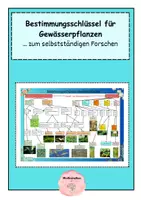 Vorschau - Bildkarten - Bestimmungsschlüssel Gewässerpflanzen - Deckblatt