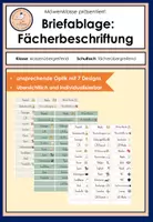 Vorschau - Poster - Materialpaket Classroom Management - Seite 1