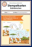 Vorschau - Anderer Materialtyp - Stempelkarten: Klassentier Erdmännchen (Verstärkungs-/Belohnungssystem/Token) - Deckblatt