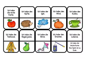 Vorschau - Spiele - Herbst Spiel Ich habe, wer hat DaZ DaF - 8 Versionen - Seite 3